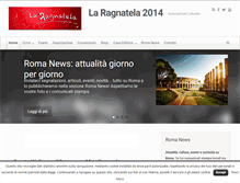 Tablet Screenshot of laragnatela2014.it